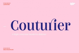 Couturier Font Font Download