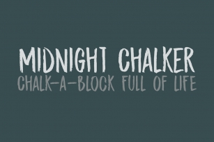 Midnight Chalker Font Font Download