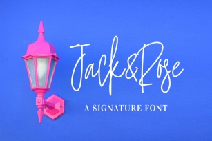 Jack and Rose Font Font Download