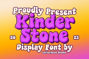 Kinder Stone Font Font Download