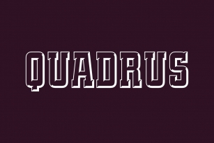 Quadrus Font Font Download