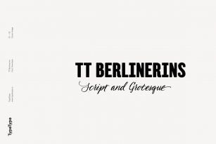 TT Berlinerins Font Font Download
