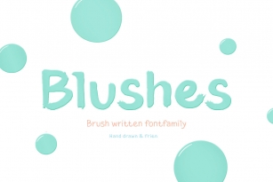 Blushes Font Font Download