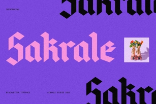 Sakrale Font Font Download