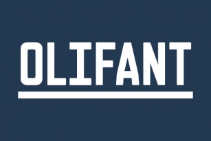 Olifant Font Font Download