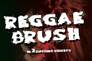 Reggae Brush Font Font Download