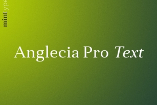 Anglecia Pro Text Font Font Download