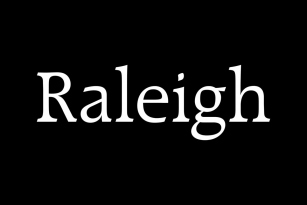 Raleigh Font Font Download
