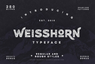 Weisshorn Font Font Download