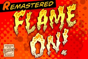 Flame On Font Font Download