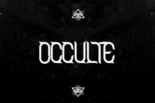 Occvlte Font Font Download