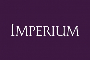 Imperium Font Font Download