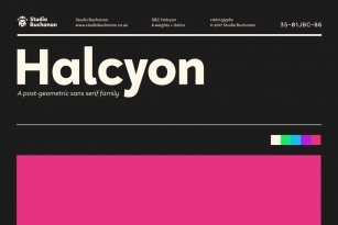 Halcyon Font Font Download