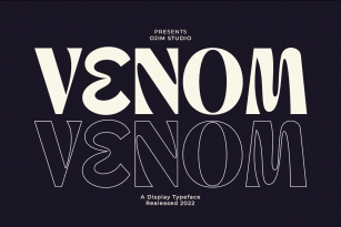VENOM Font Font Download