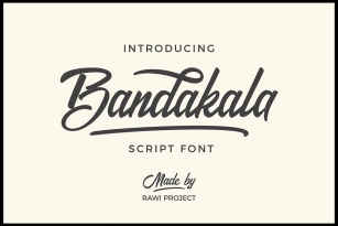 Bandakala Font Font Download