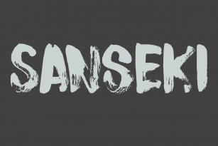 Sanseki Font Font Download