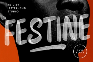 Festine SVG Font Font Download