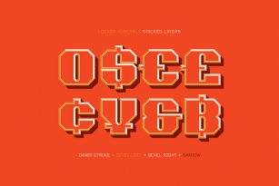 Locker Numerals Font Font Download