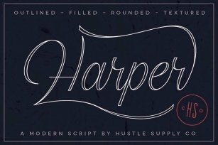 Harper Script Font Font Download