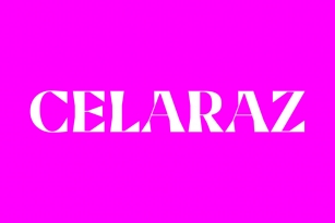 Celaraz Font Font Download