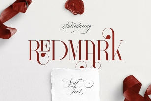 Redmark Font Font Download