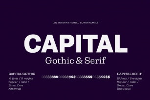 Capital Font Font Download
