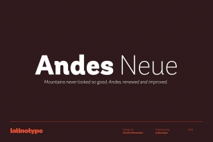 Andes Neue Font Font Download