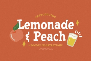 Lemonade Peach Font Font Download