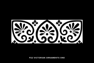 P22 Victorian Ornaments One Font Font Download