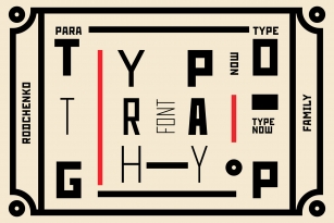 Rodchenko Font Font Download