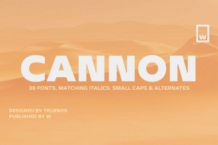 Cannon Font Font Download