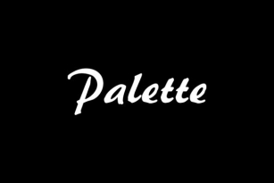 Palette Font Font Download