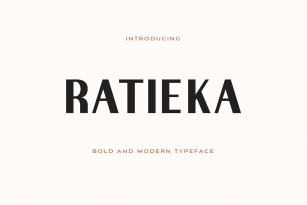 Ratieka Font Font Download