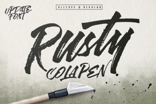 Rusty Cola Pen Font Font Download