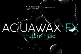 Aquawax FX Font Font Download