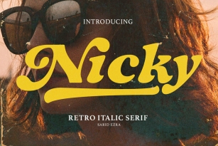 Nicky Font Font Download