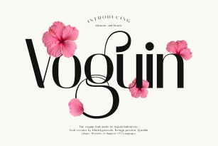 Voguin Font Font Download