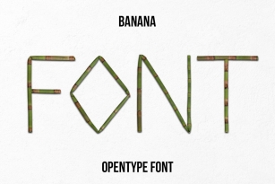 Bamboo SVG Font Font Download