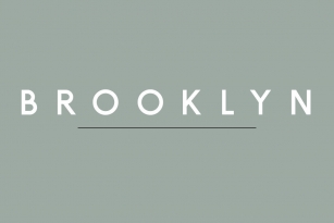 Brooklyn Font Font Download