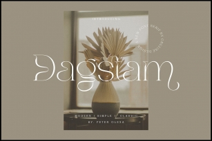 Dagstam Font Font Download