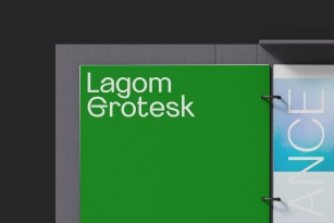 Lagom Grotesk Font Font Download