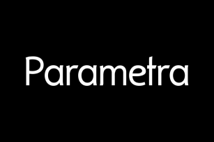 Parametra Font Font Download