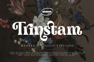 Trinstam Font Font Download