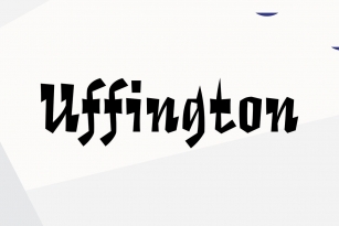 Uffington Font Font Download