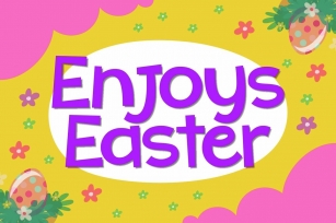 Enjoys Easter Font Font Download