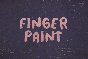 Finger Paint Font Font Download