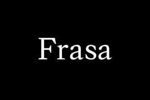 Frasa Font Font Download