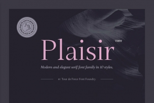 Plaisir Font Font Download