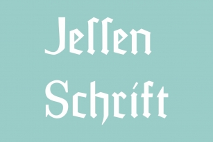 Jessen Schrift Font Font Download