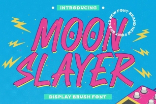 Moon Slayer Font Font Download